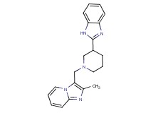 2-{1-[(2-methylimidazo[1,2-a]pyridin-3-yl)methyl]-3-piperidinyl}-1H-benzimidazole