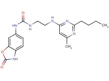 N-{2-[(2-butyl-6-methylpyrimidin-4-yl)amino]ethyl}-N'-(2-oxo-2,3-dihydro-1,3-benzoxazol-6-yl)urea