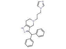 3-(diphenylmethyl)-5-[3-(1H-imidazol-1-yl)propyl]-4,5,6,7-tetrahydro-1H-pyrazolo[4,3-c]pyridine