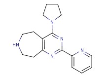 2-pyridin-2-yl-4-pyrrolidin-1-yl-6,7,8,9-tetrahydro-5H-pyrimido[4,5-d]azepine
