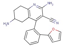 2,6-diamino-4-[2-(2-furyl)phenyl]-5,6,7,8-tetrahydroquinoline-3-carbonitrile