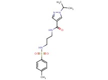 1-isopropyl-N-(3-{[(4-methylphenyl)sulfonyl]amino}propyl)-1H-pyrazole-4-carboxamide