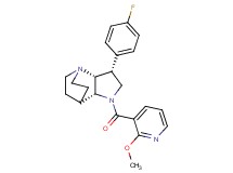 (3R*,3aR*,7aR*)-3-(4-fluorophenyl)-1-[(2-methoxypyridin-3-yl)carbonyl]octahydro-4,7-ethanopyrrolo[3,2-b]pyridine