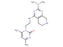 1-(2-{[2-(dimethylamino)-5,6,7,8-tetrahydropyrido[3,4-d]pyrimidin-4-yl]amino}ethyl)-4,6-dimethylpyrimidin-2(1H)-one