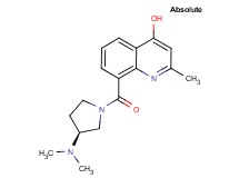 8-{[(3S)-3-(dimethylamino)-1-pyrrolidinyl]carbonyl}-2-methyl-4-quinolinol