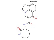 6-oxo-N-[(3S)-2-oxoazepan-3-yl]-1,2-dihydro-6H-pyrrolo[3,2,1-ij]quinoline-5-carboxamide