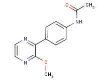 N-[4-(3-methoxypyrazin-2-yl)phenyl]acetamide