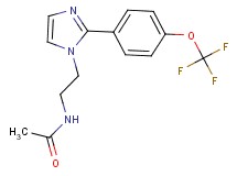N-(2-{2-[4-(trifluoromethoxy)phenyl]-1H-imidazol-1-yl}ethyl)acetamide