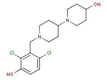 1'-(2,6-dichloro-3-hydroxybenzyl)-1,4'-bipiperidin-4-ol