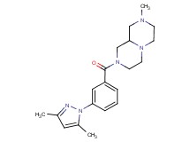 2-[3-(3,5-dimethyl-1H-pyrazol-1-yl)benzoyl]-8-methyloctahydro-2H-pyrazino[1,2-a]pyrazine