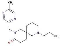 2-[(5-methyl-2-pyrazinyl)methyl]-8-propyl-2,8-diazaspiro[5.5]undecan-3-one