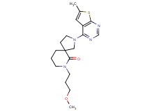 7-(3-methoxypropyl)-2-(6-methylthieno[2,3-d]pyrimidin-4-yl)-2,7-diazaspiro[4.5]decan-6-one