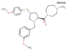 1-{(4R)-1-(3-methoxybenzyl)-4-[(4-methoxyphenyl)thio]-L-prolyl}-4-methyl-1,4-diazepane