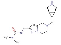 N'-({5-[rel-(1R,5S,6r)-3-azabicyclo[3.1.0]hex-6-ylmethyl]-4,5,6,7-tetrahydropyrazolo[1,5-a]pyrazin-2-yl}methyl)-N,N-dimethylurea dihydrochloride