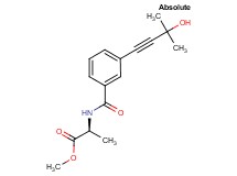 methyl (2S)-2-{[3-(3-hydroxy-3-methylbut-1-yn-1-yl)benzoyl]amino}propanoate