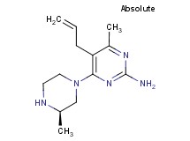 5-allyl-4-methyl-6-[(3R)-3-methylpiperazin-1-yl]pyrimidin-2-amine