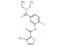 N-{2-chloro-5-[(diethylamino)carbonyl]phenyl}-3-methyl-2-furamide