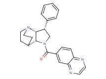 (3R*,3aR*,7aR*)-3-phenyl-1-(quinoxalin-6-ylcarbonyl)octahydro-4,7-ethanopyrrolo[3,2-b]pyridine