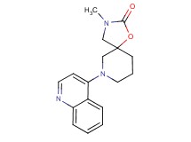 3-methyl-7-(4-quinolinyl)-1-oxa-3,7-diazaspiro[4.5]decan-2-one
