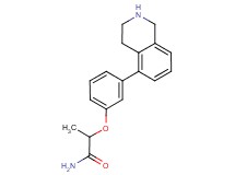 2-[3-(1,2,3,4-tetrahydroisoquinolin-5-yl)phenoxy]propanamide