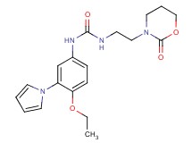 N-[4-ethoxy-3-(1H-pyrrol-1-yl)phenyl]-N'-[2-(2-oxo-1,3-oxazinan-3-yl)ethyl]urea