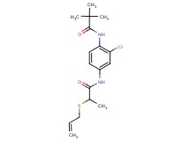 N-(4-{[2-(allylthio)propanoyl]amino}-2-chlorophenyl)-2,2-dimethylpropanamide