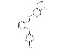 4-ethyl-5-methyl-N-({2-[(6-methylpyridin-3-yl)oxy]pyridin-3-yl}methyl)pyrimidin-2-amine