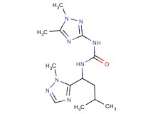 N-(1,5-dimethyl-1H-1,2,4-triazol-3-yl)-N'-[3-methyl-1-(1-methyl-1H-1,2,4-triazol-5-yl)butyl]urea