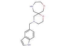 4-(1H-indol-5-ylmethyl)-1,8-dioxa-4,11-diazaspiro[5.6]dodecane