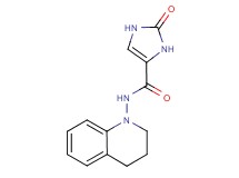 N-(3,4-dihydro-1(2H)-quinolinyl)-2-oxo-2,3-dihydro-1H-imidazole-4-carboxamide