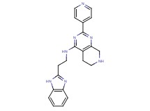 N-[2-(1H-benzimidazol-2-yl)ethyl]-2-pyridin-4-yl-5,6,7,8-tetrahydropyrido[3,4-d]pyrimidin-4-amine