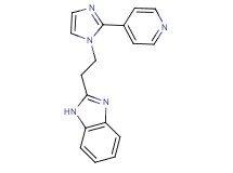 2-[2-(2-pyridin-4-yl-1H-imidazol-1-yl)ethyl]-1H-benzimidazole