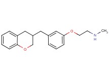 2-[3-(3,4-dihydro-2H-chromen-3-ylmethyl)phenoxy]-N-methylethanamine