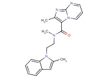 N,2-dimethyl-N-[2-(2-methyl-1H-indol-1-yl)ethyl]imidazo[1,2-a]pyrimidine-3-carboxamide