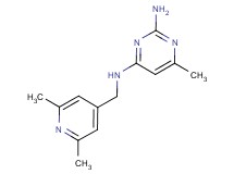 N~4~-[(2,6-dimethylpyridin-4-yl)methyl]-6-methylpyrimidine-2,4-diamine