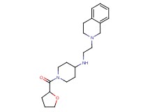 N-[2-(3,4-dihydroisoquinolin-2(1H)-yl)ethyl]-1-(tetrahydrofuran-2-ylcarbonyl)piperidin-4-amine