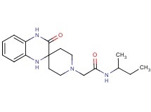 N-(sec-butyl)-2-(3'-oxo-3',4'-dihydro-1H,1'H-spiro[piperidine-4,2'-quinoxalin]-1-yl)acetamide