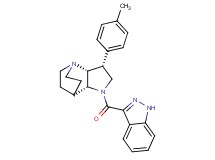 (3R*,3aR*,7aR*)-1-(1H-indazol-3-ylcarbonyl)-3-(4-methylphenyl)octahydro-4,7-ethanopyrrolo[3,2-b]pyridine