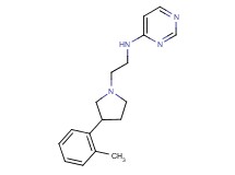 N-{2-[3-(2-methylphenyl)pyrrolidin-1-yl]ethyl}pyrimidin-4-amine