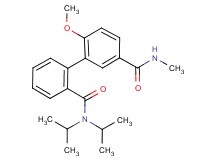 N~2~,N~2~-diisopropyl-6'-methoxy-N~3~'-methylbiphenyl-2,3'-dicarboxamide