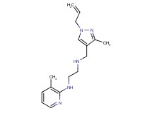 N-[(1-allyl-3-methyl-1H-pyrazol-4-yl)methyl]-N'-(3-methylpyridin-2-yl)ethane-1,2-diamine