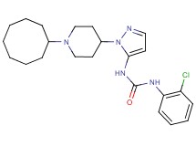 N-(2-chlorophenyl)-N'-[1-(1-cyclooctyl-4-piperidinyl)-1H-pyrazol-5-yl]urea