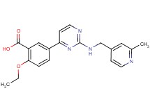 2-ethoxy-5-(2-{[(2-methylpyridin-4-yl)methyl]amino}pyrimidin-4-yl)benzoic acid