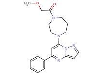 7-[4-(methoxyacetyl)-1,4-diazepan-1-yl]-5-phenylpyrazolo[1,5-a]pyrimidine