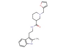 1-(2-furylmethyl)-N-[2-(2-methyl-1H-indol-3-yl)ethyl]-3-piperidinecarboxamide