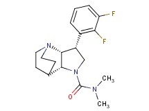 (3R*,3aR*,7aR*)-3-(2,3-difluorophenyl)-N,N-dimethylhexahydro-4,7-ethanopyrrolo[3,2-b]pyridine-1(2H)-carboxamide