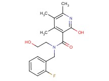 N-(2-fluorobenzyl)-2-hydroxy-N-(2-hydroxyethyl)-4,5,6-trimethylnicotinamide