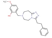 5-methoxy-2-{[3-(2-phenylethyl)-5,6,8,9-tetrahydro-7H-[1,2,4]triazolo[4,3-d][1,4]diazepin-7-yl]methyl}phenol