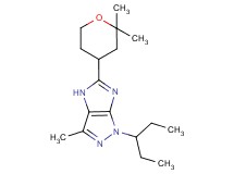5-(2,2-dimethyltetrahydro-2H-pyran-4-yl)-1-(1-ethylpropyl)-3-methyl-1,4-dihydroimidazo[4,5-c]pyrazole