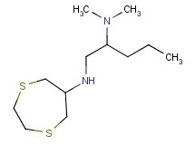 N~1~-1,4-dithiepan-6-yl-N~2~,N~2~-dimethylpentane-1,2-diamine